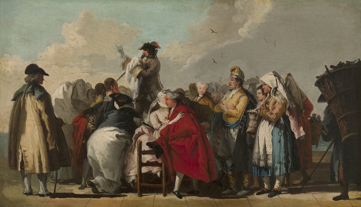 वेनिस चार्लटन, सीए 1764-1765 द्वारा जियोवानी डोमेनिको टाईपोलो