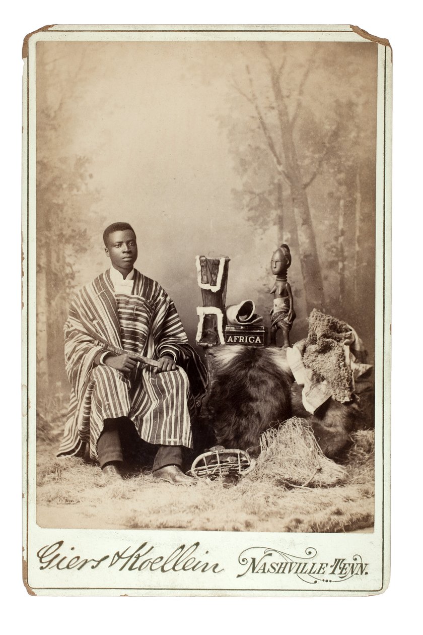 मोमोलु मासाक्वोई, नैशविले, यूएसए, c.1890 (जिलेटिन सिल्वर प्रिंट) द्वारा गियर्स और कोएलिन