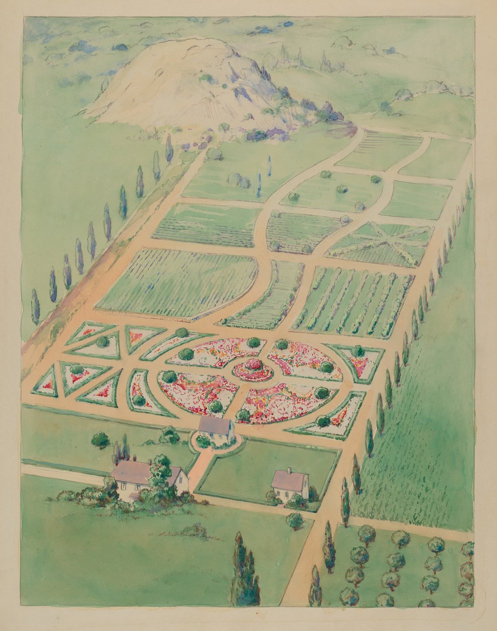 ए इलियट एस्टेट, सी। 1936. द्वारा गिल्बर्ट सैकरमैन