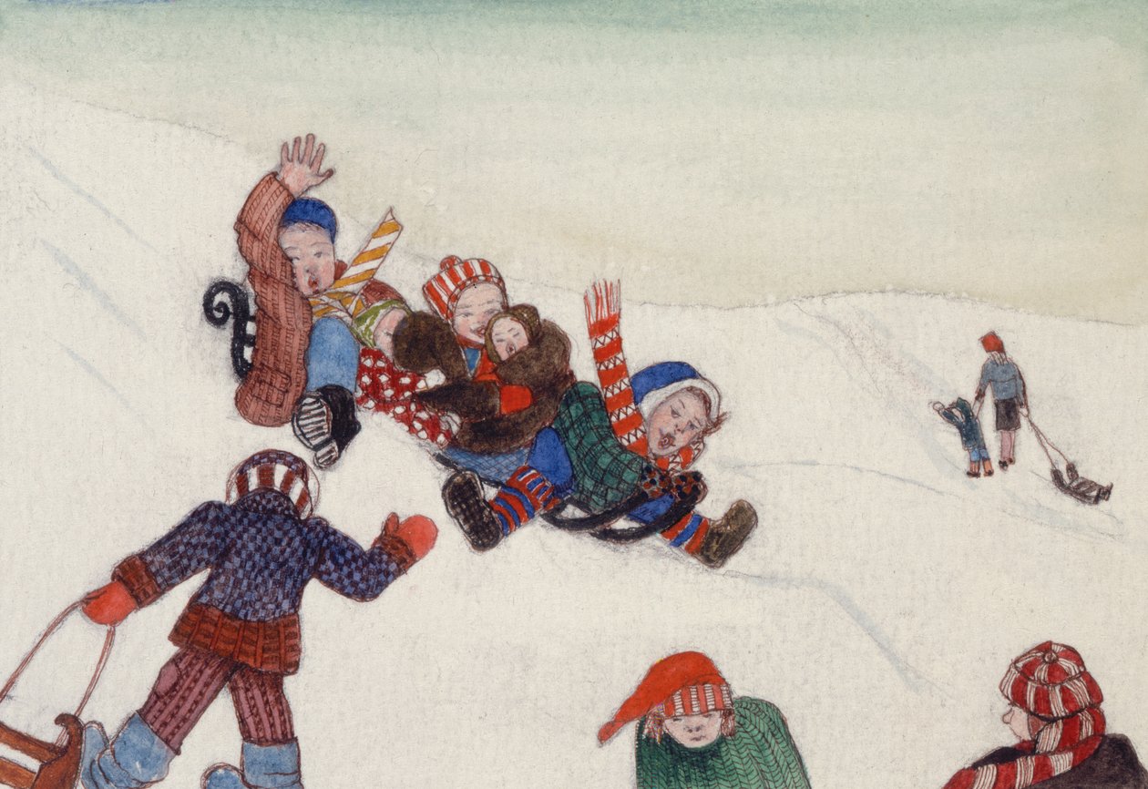 tobogganing द्वारा गिलियन लॉसन