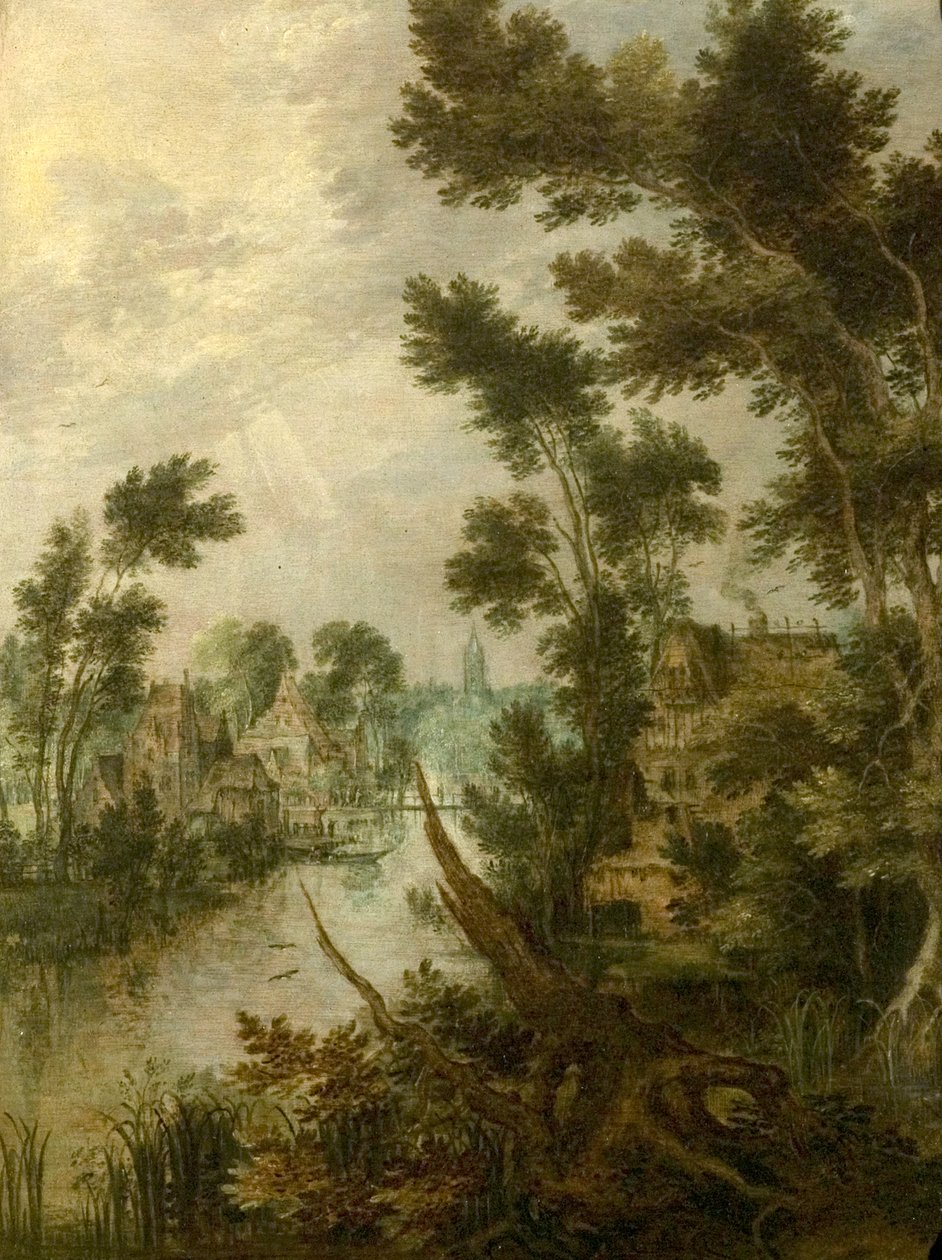नदी का दृश्य, 1614 द्वारा 