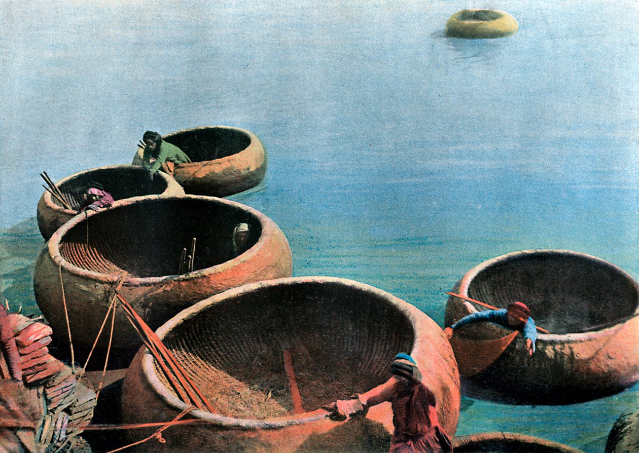 यूफ्रेट्स नदी पर कॉफ़ी, c1890 द्वारा Gillot