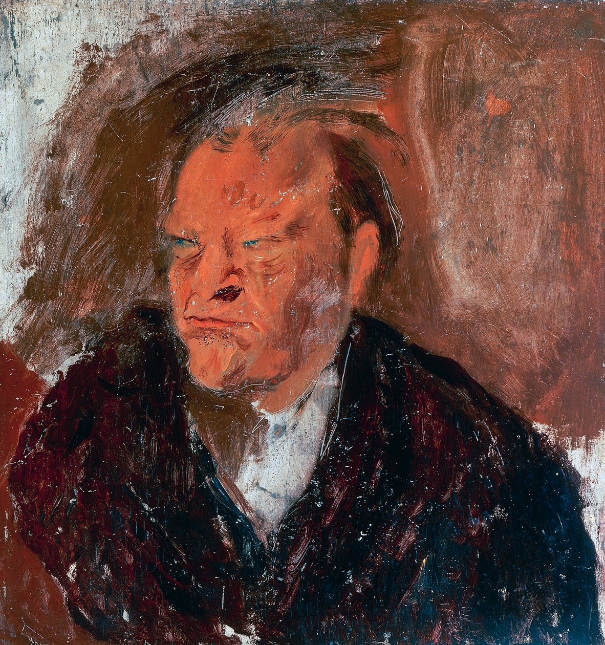 Giuseppe Ungaretti (अलेक्जेंड्रिया) का पोर्ट्रेट द्वारा गीनो बोनिचि