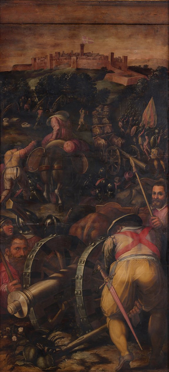 मॉन्टेरिगियोनी का तूफान, 1563-1565 द्वारा जियोर्जियो वासरी