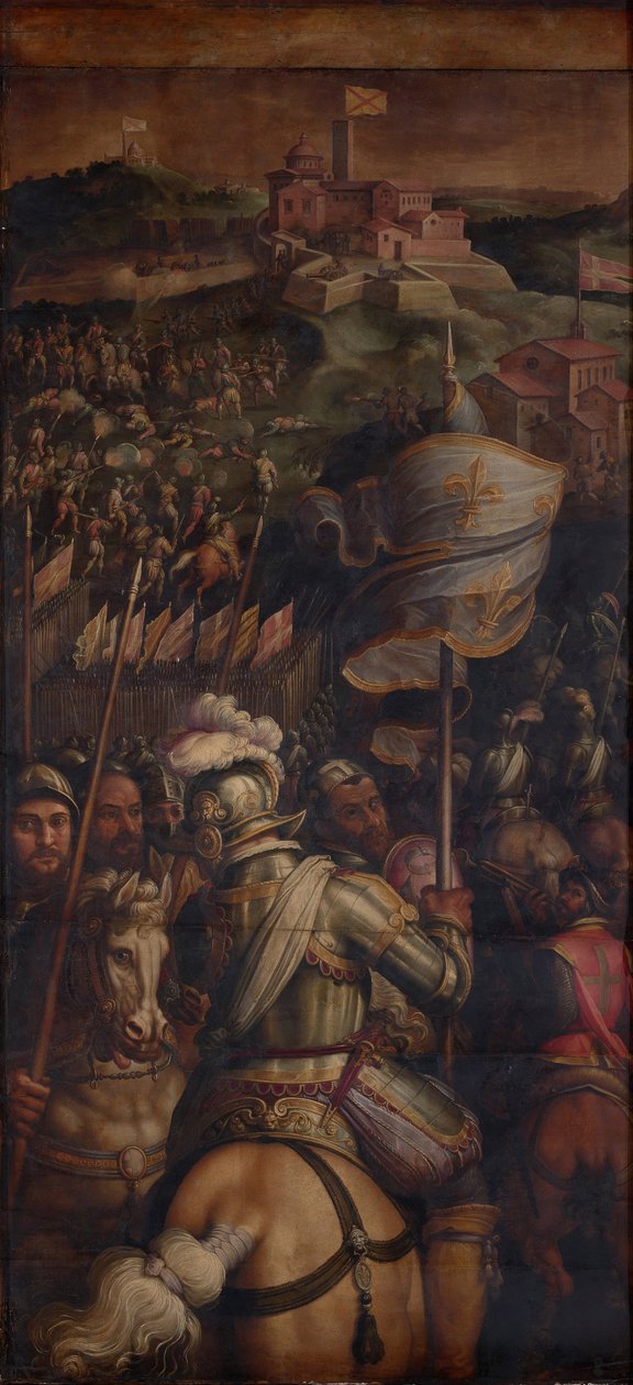 1563-1565 के मोनास्टरो के किले का कब्जा द्वारा जियोर्जियो वासरी