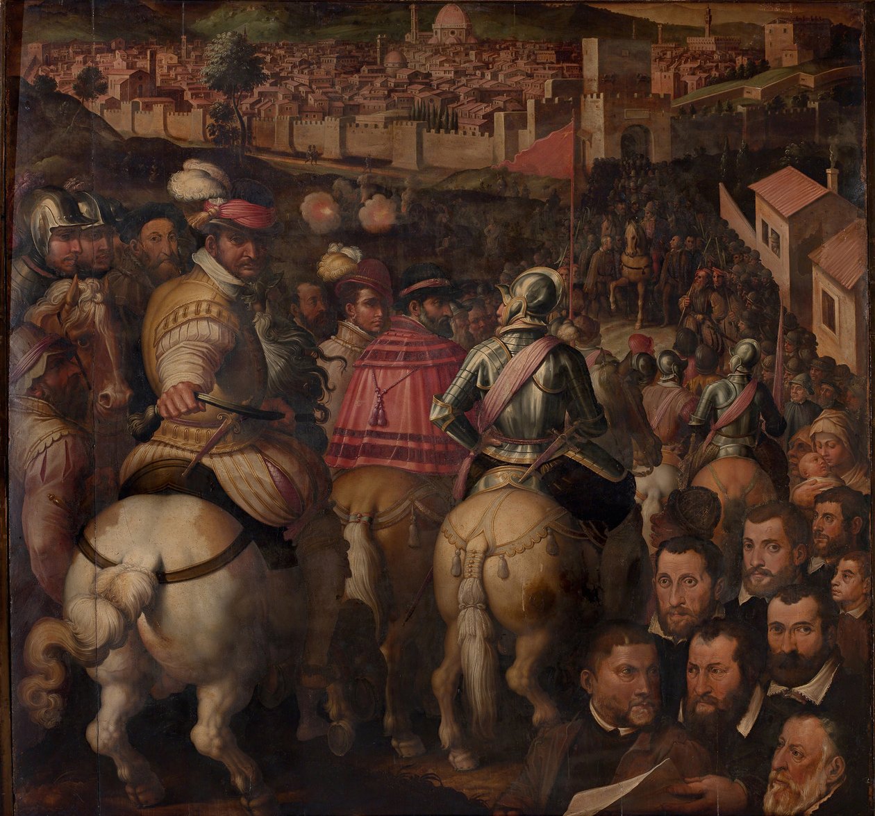 सिएना के खिलाफ युद्ध की विजय, 1563-1565 द्वारा जियोर्जियो वासरी