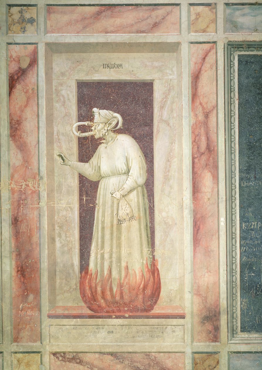 ईर्ष्या, c.1305 द्वारा गियोटो डि बॉन्डोन