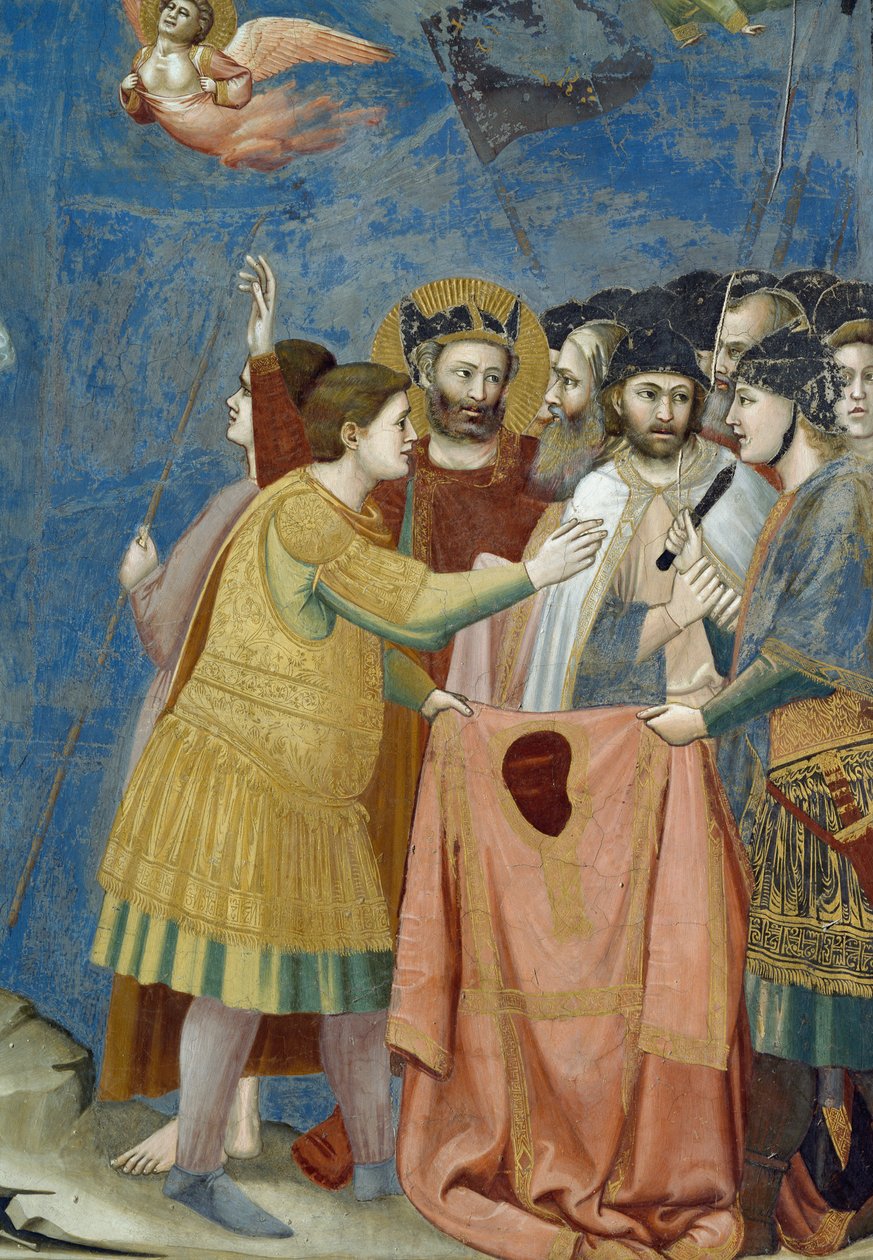 क्रूसीफिकेशन, विस्तार से जीवन और मसीह का जुनून, Giotto . द्वारा द्वारा गियोटो (c.1266 1337)