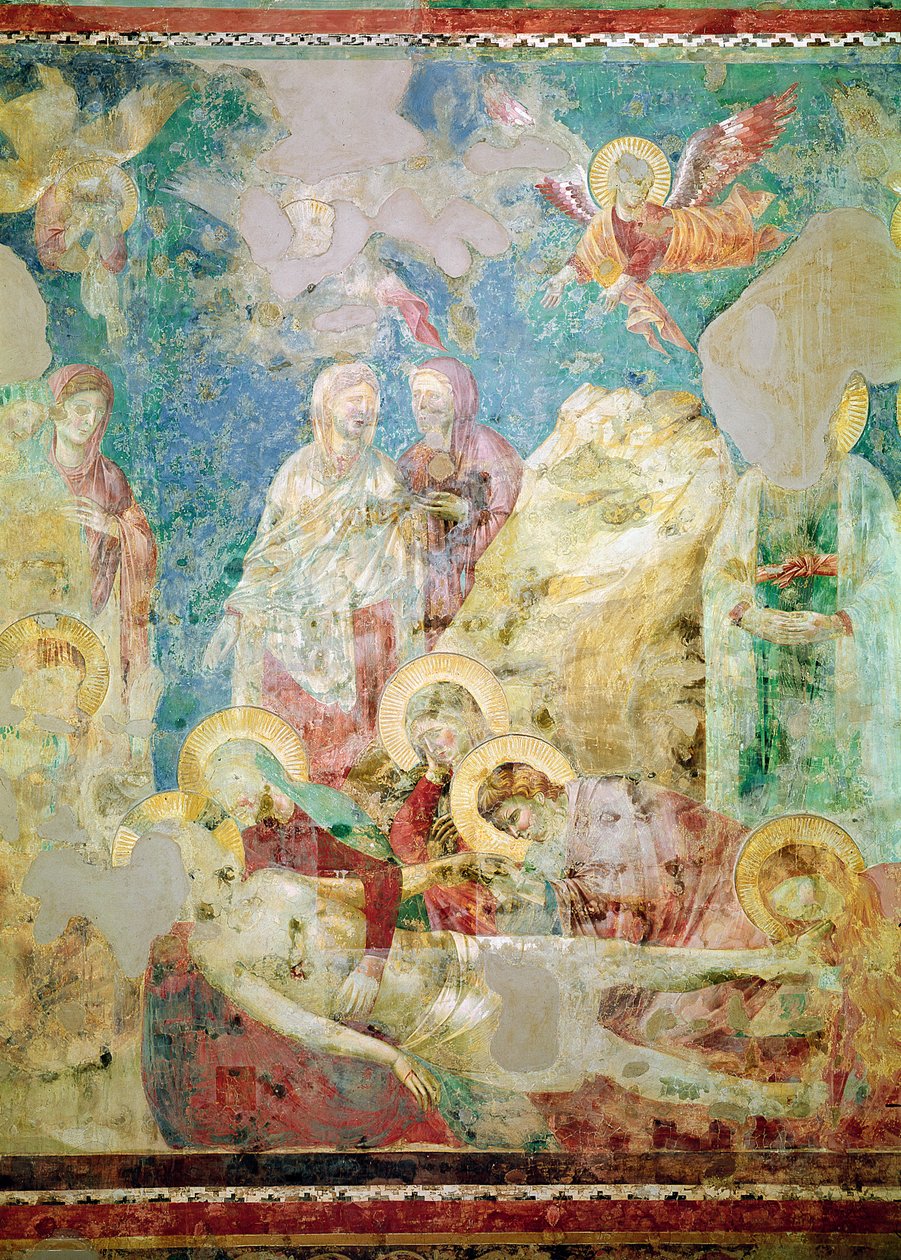 मसीह का विलाप, सी। 1290s द्वारा गियोटो डि बॉन्डोन