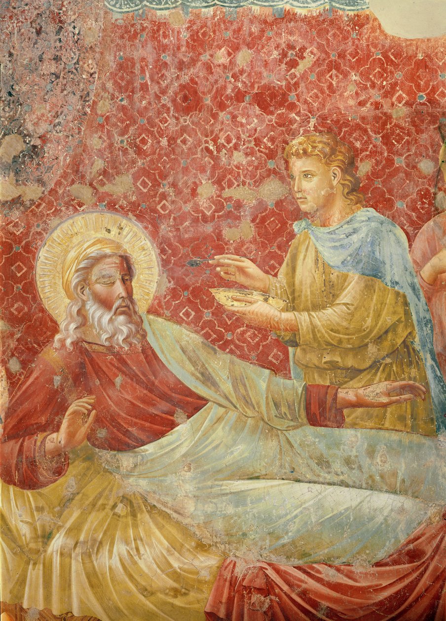 इसहाक ने एसाव को खारिज कर दिया, इसहाक और एसाव का विस्तार, c.1288 (350996 का विस्तार) द्वारा गियोटो डि बॉन्डोन