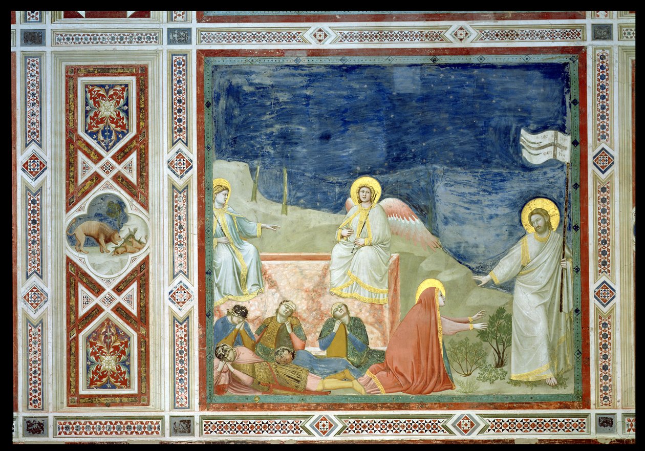 Noli me Tangere or, The Apparition of Christ to Mary Magdalene, 1303-05 (102746 भी देखें) द्वारा गियोटो डि बॉन्डोन