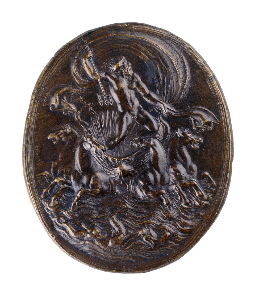 अपने रथ में सूर्य (और मैं), c.1530-1540 (कांस्य) द्वारा जियोवन्नी बर्नार्डी