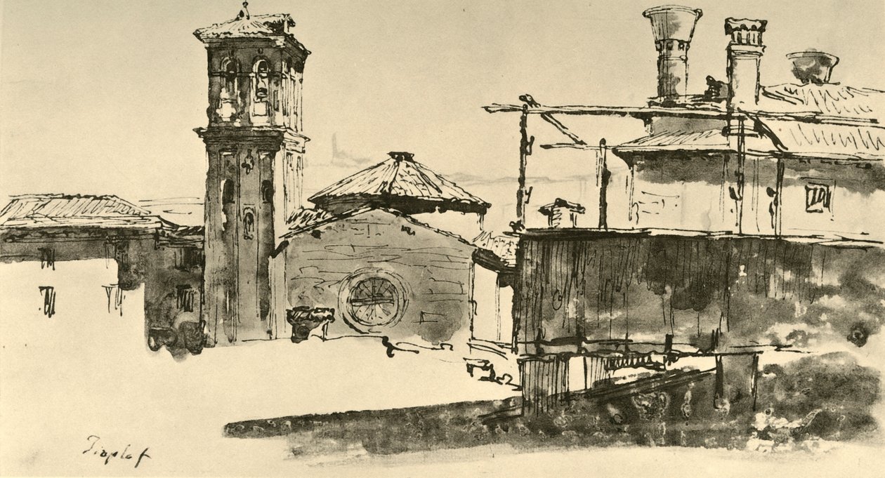 इमारतों का समूह, 18 वीं सदी के मध्य, 1928 द्वारा जियोवन्ती बतिस्ता टाईपोलो