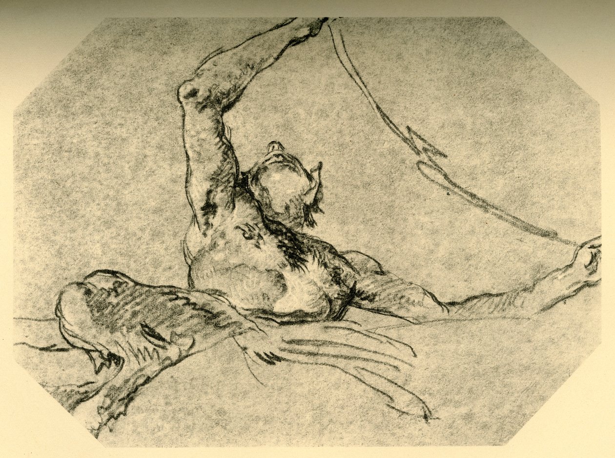 व्यंग्यकार एक उत्सव, c1761, 1928 को पकड़े हुए द्वारा जियोवन्ती बतिस्ता टाईपोलो