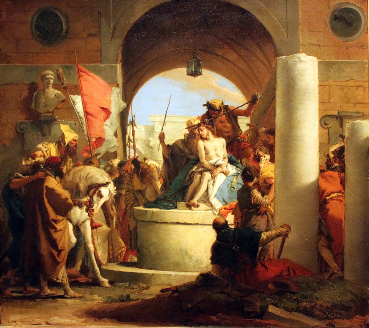 द क्राउनिंग विद थॉर्न्स Deutsch: डोर्नेंक्रोनुंग क्रिस्टीक द्वारा जियोवन्ती बतिस्ता टाईपोलो