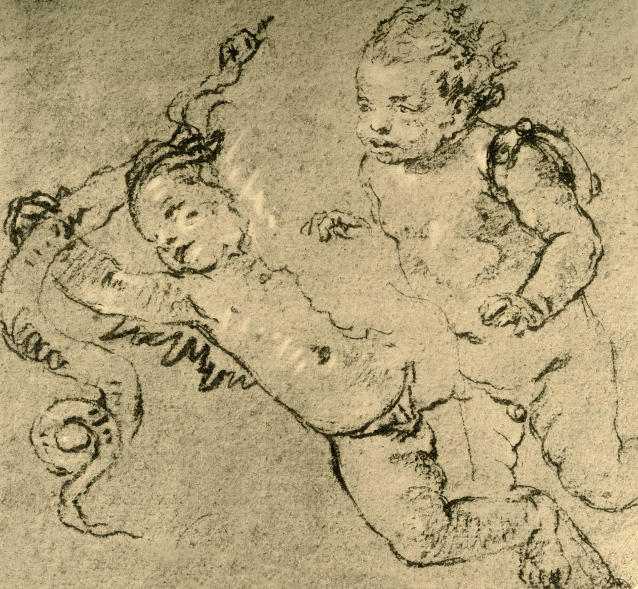 दो कामदेव, c1752, 1928 द्वारा जियोवन्ती बतिस्ता टाईपोलो