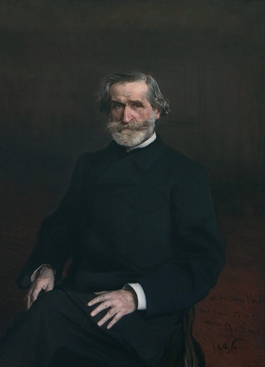 Giuseppe Verdi का चित्र द्वारा जियोवन्नी बोल्डिनी