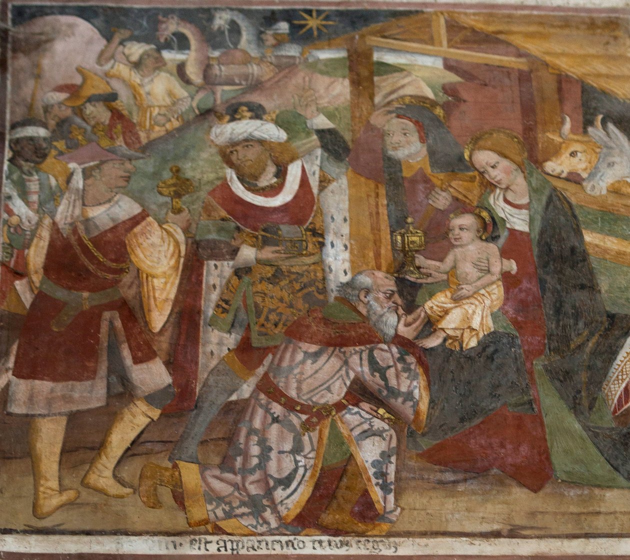 तीन राजाओं की आराधना, c.1492 द्वारा जियोवन्नी कैनेवियो