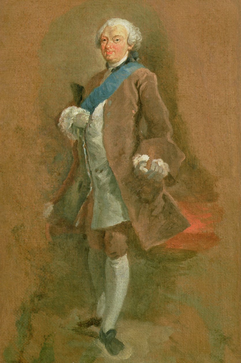 चोईसेउल के ड्यूक का पोर्ट्रेट, c.1757 द्वारा जियोवन्नी पाओलो पाणिनि