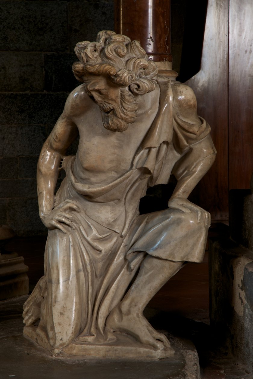 सेंट एंड्रिया के चर्च में पल्पिट, c.1298-1301 (संगमरमर) द्वारा जियोवन्नी पिसानो