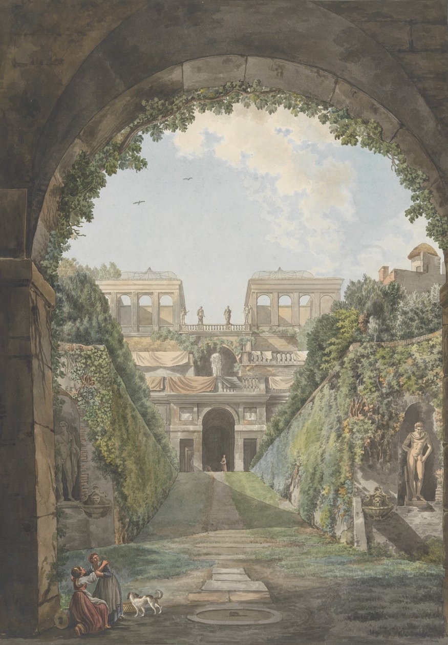 विला फ़र्नीज़, लगभग। 1780. निर्माता: जियोवन्नी वोल्पाटो, लुइस डुक्रोस। द्वारा जियोवानी वोल्पाटो, लुई डुक्रोसो