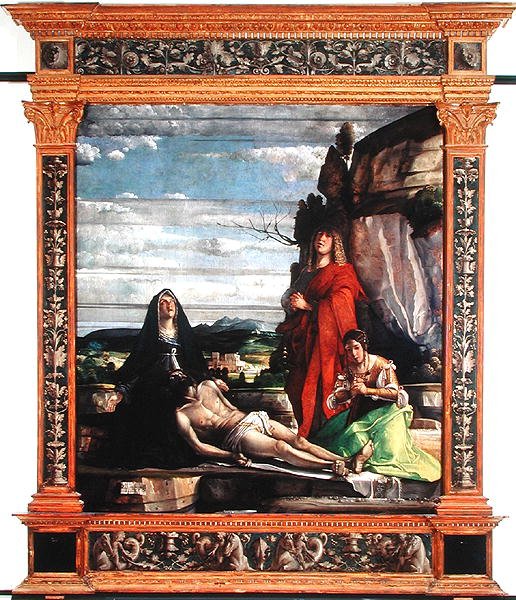 जमाव, c.1490-1537 (पैनल पर तापमान) द्वारा जियोवन्नी c.1465 153537 Buonconsiglio