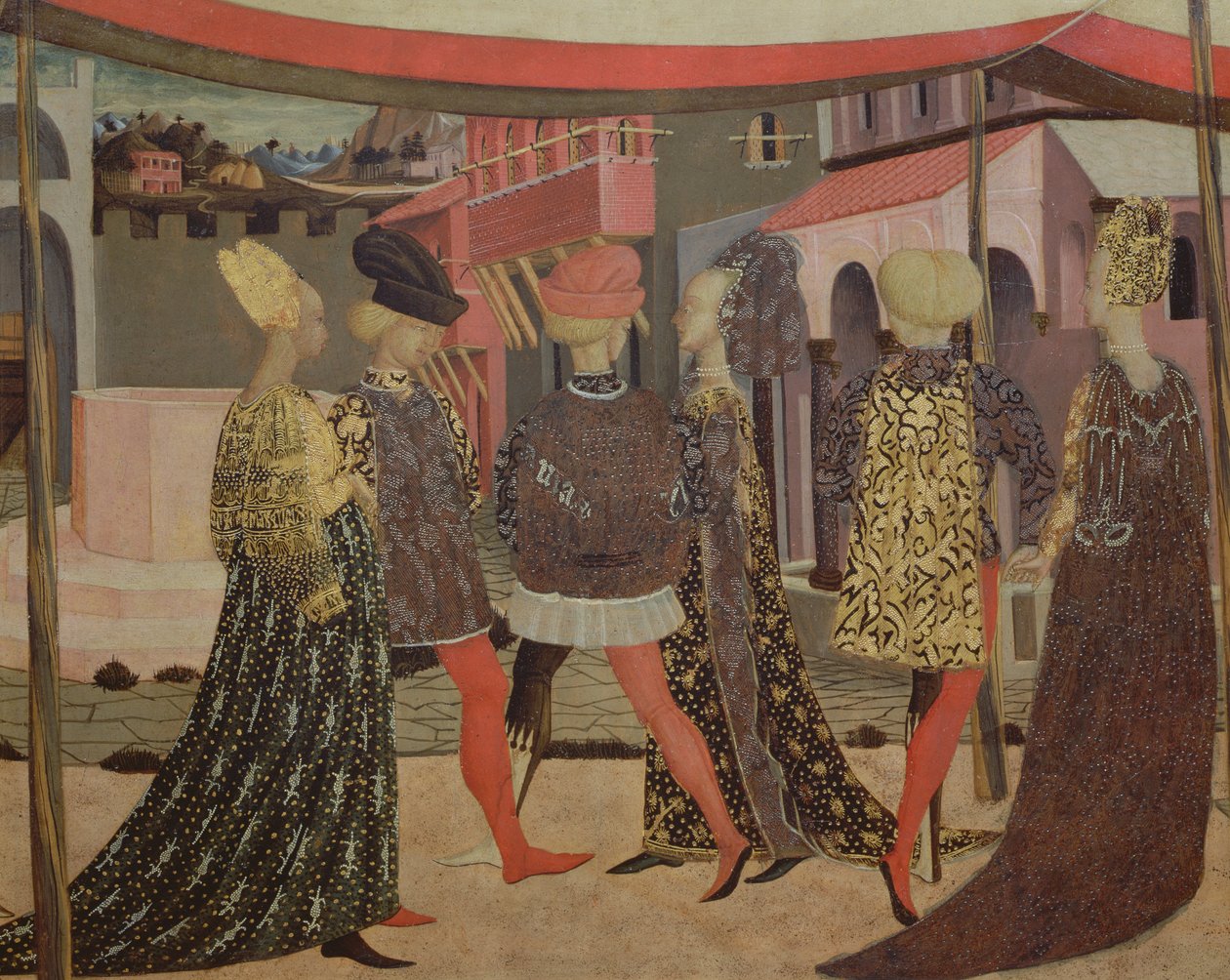 आदिमरी कैसोन, c.1450 (पैनल पर तापमान) द्वारा जियोवानी डी सेर जियोवानी स्कीगिया
