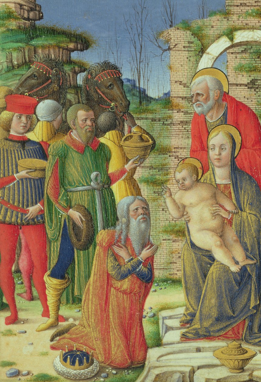 मागी का अनुगमन, c.1465 द्वारा गिरोलामो दा क्रेमोना