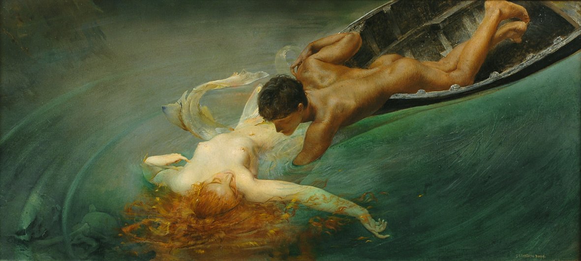 ला सायरन द्वारा Giulio Aristide Sartorio