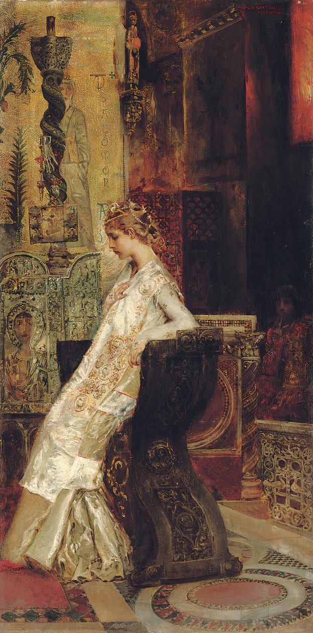 पवित्र प्रेम द्वारा Giulio Aristide Sartorio