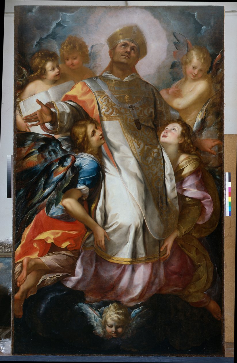 सेंट चार्ल्स महिमा में द्वारा Giulio Cesare Procaccini