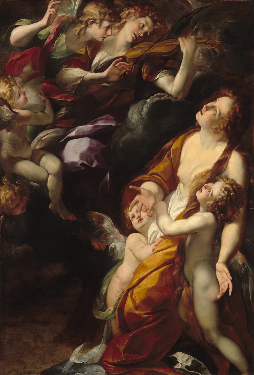 मैग्डलेन का परमानंद द्वारा Giulio Cesare Procaccini