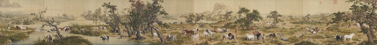 एक सौ घोड़े द्वारा ग्यूसेप कैस्टिग्लिओन