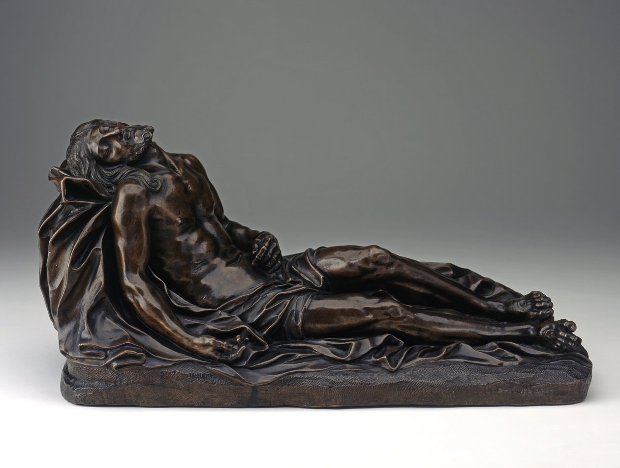 क्राइस्ट, c.1670-1680 (कांस्य) द्वारा Giuseppe (attr.to) Mazzolini
