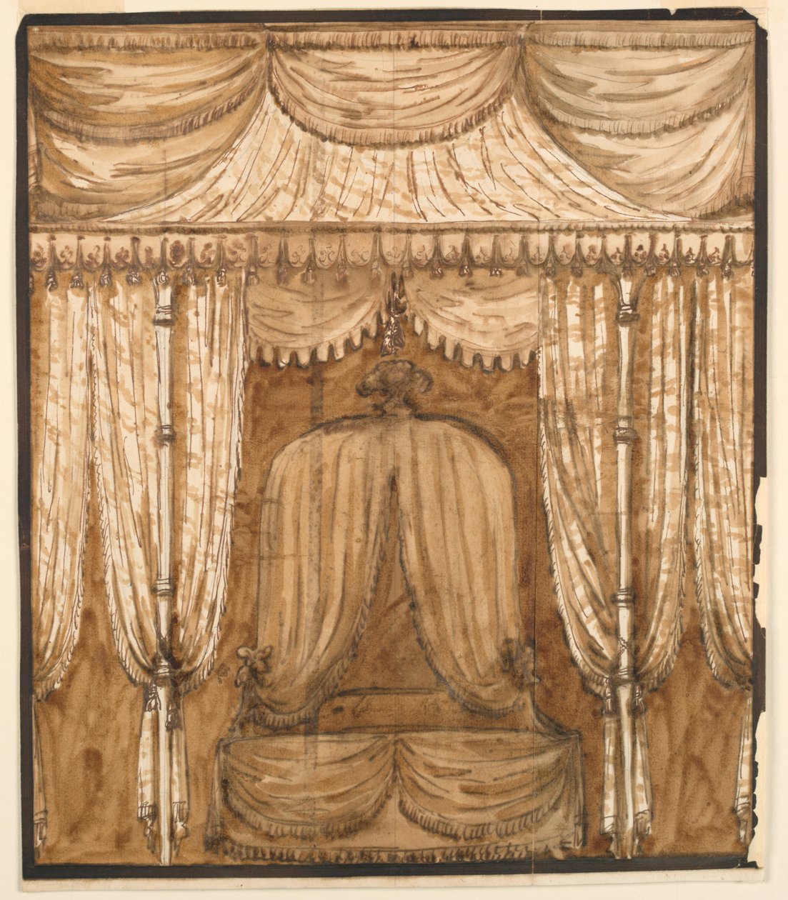 एक बिस्तर आलकोव की ऊंचाई द्वारा Giuseppe Barberi