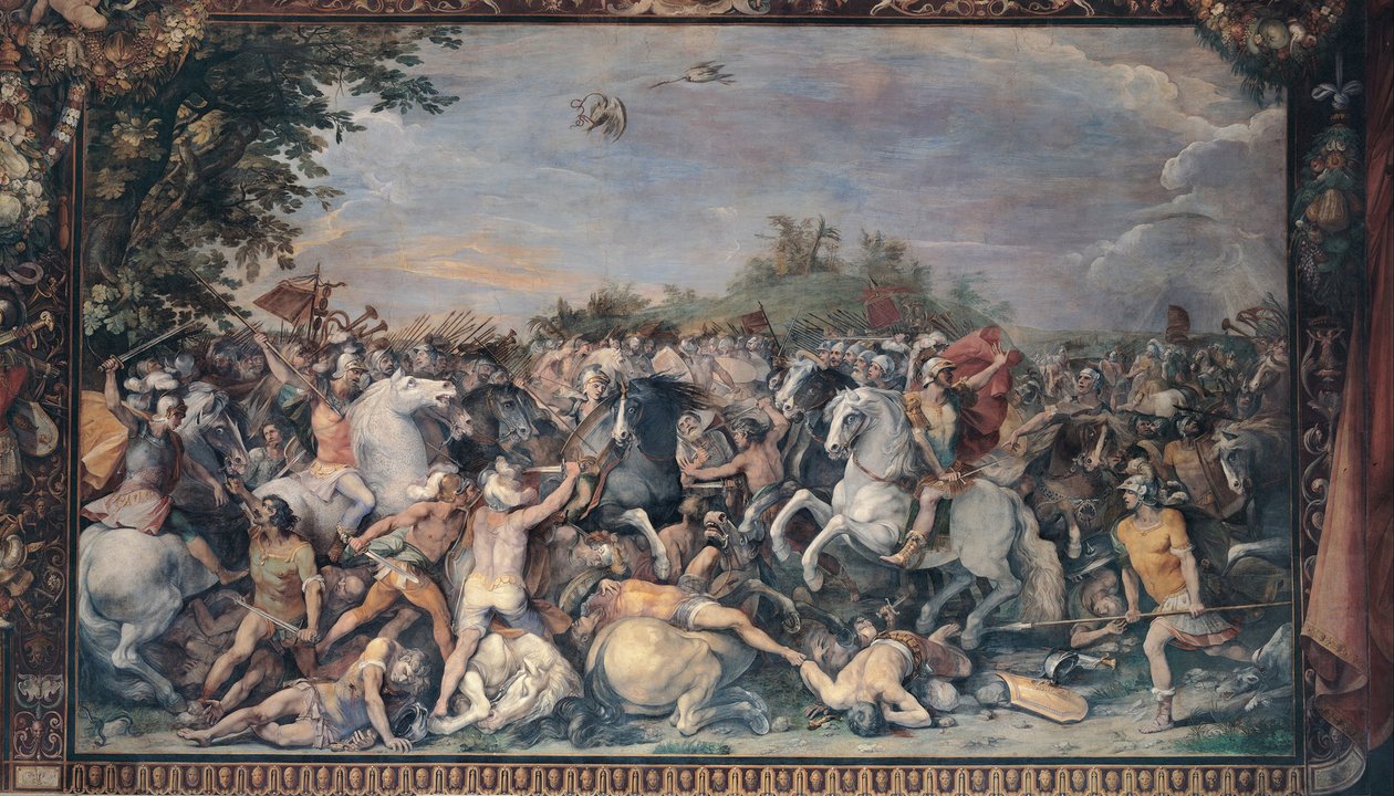 1598-1599 विये और फिडेने के निवासियों के खिलाफ लड़ाई द्वारा ग्यूसेप सेसरी