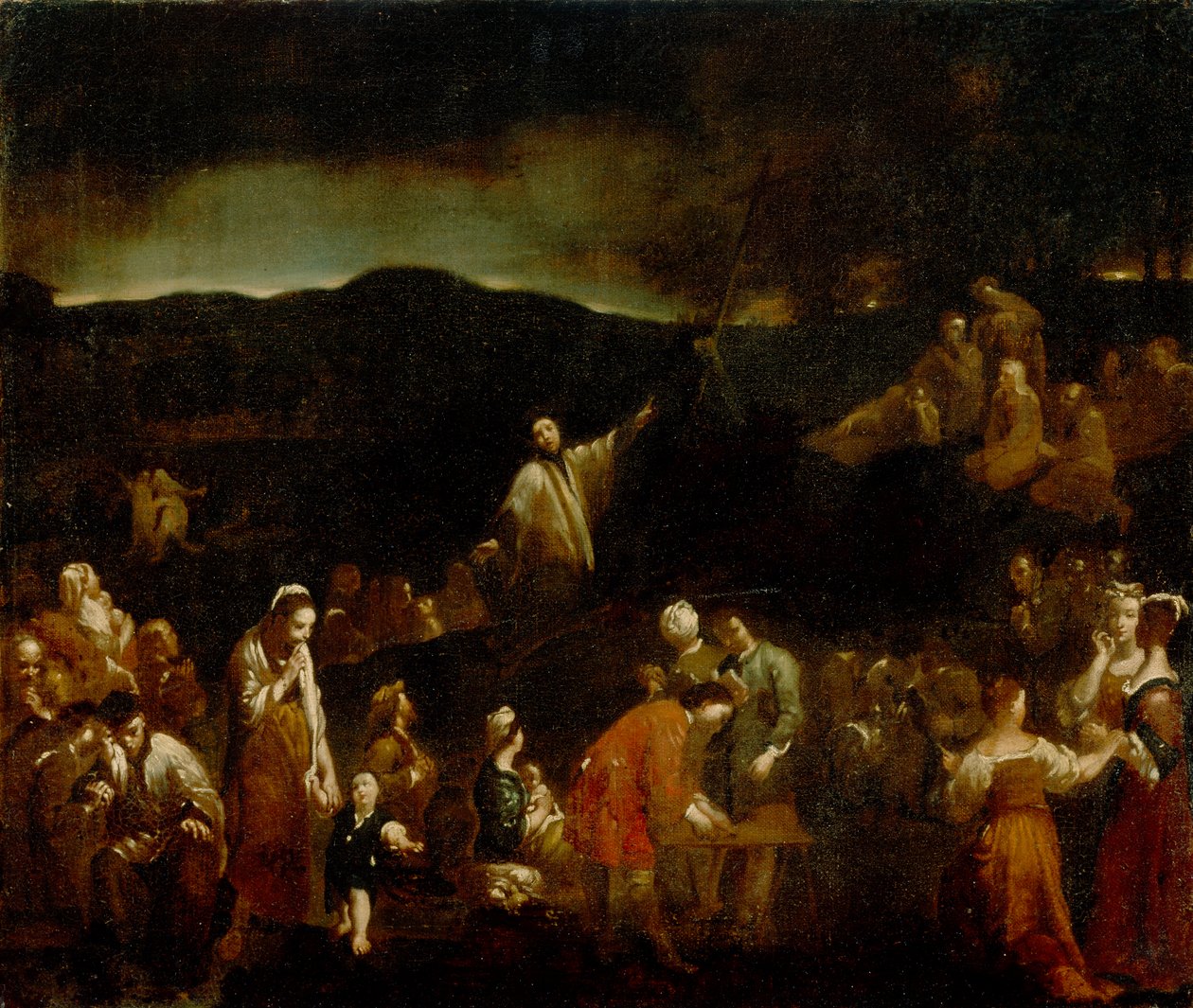मिशन, c.1710 (कैनवास पर तेल) द्वारा ग्यूसेप मारिया क्रिस्पी