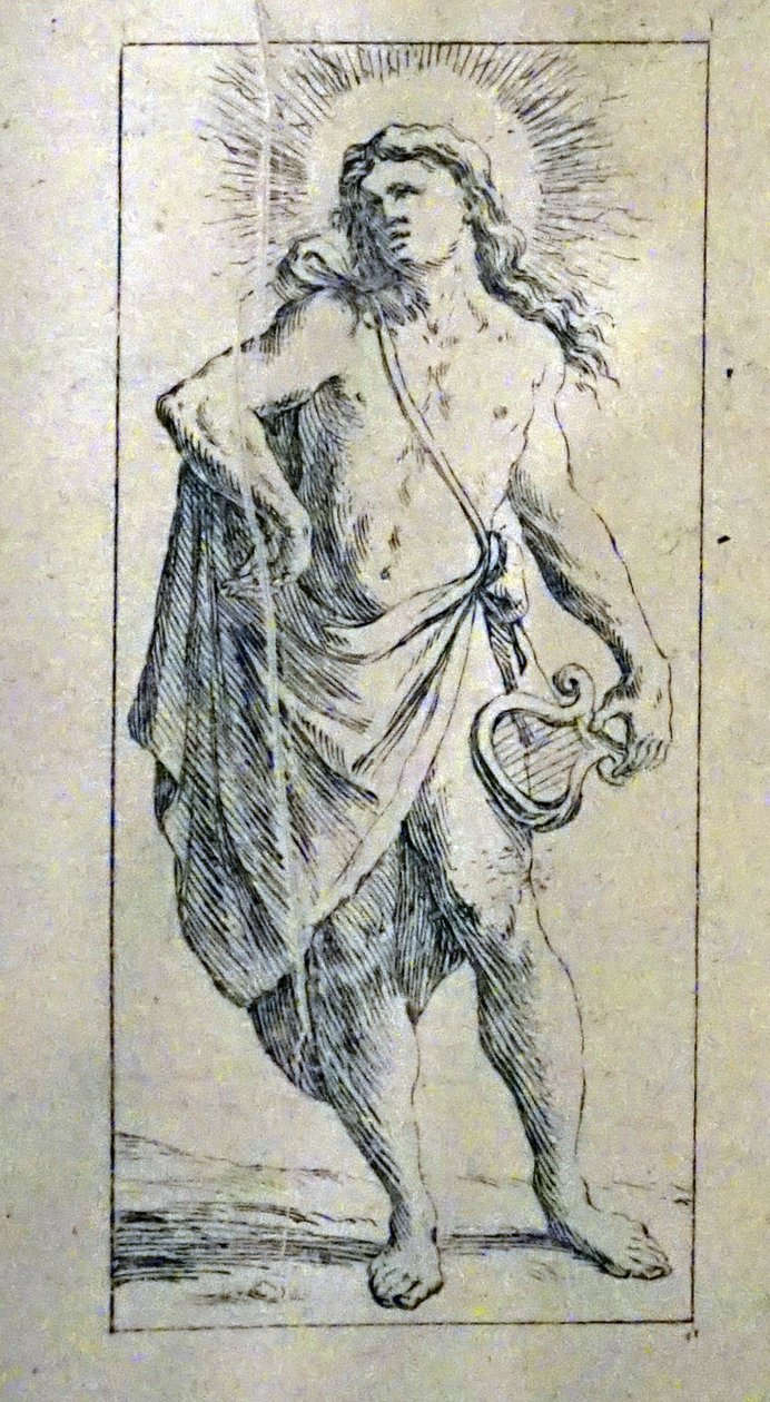 Giuseppe Maria Mitelli द्वारा 17 वीं शताब्दी के टैरो कार्ड द्वारा Giuseppe मारिया मिटेली