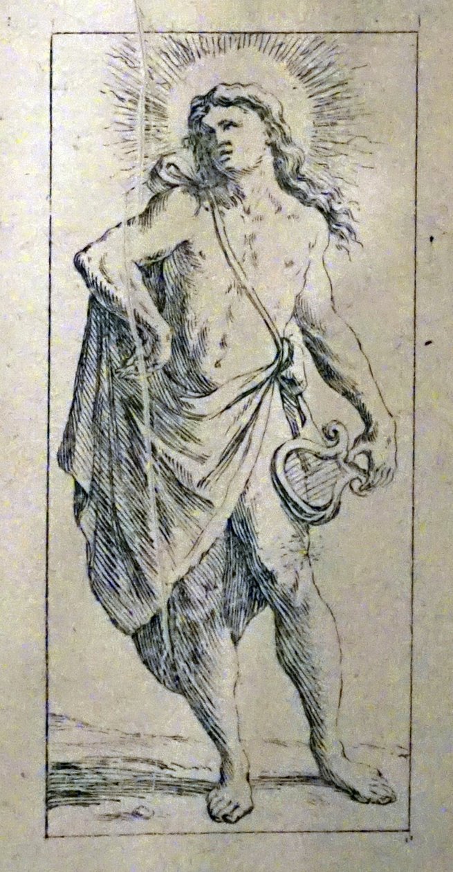 Giuseppe Maria Mitelli द्वारा 17 वीं शताब्दी के टैरो कार्ड द्वारा Giuseppe मारिया मिटेली