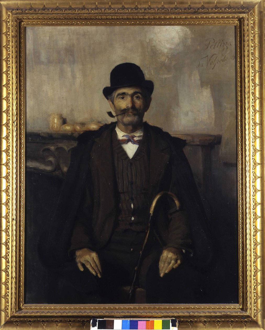 Giuseppe Giani, मध्यस्थ (मध्यस्थ Giuseppe Giani का पोर्ट्रेट)। जियोवानी पेलिज़ा दा वोल्पीडो द्वारा पेंटिंग (1868-1907) द्वारा ग्यूसेप पेलिज़ा दा वोल्पीडो