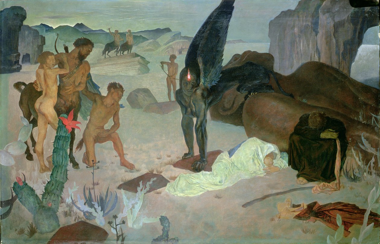 मिस्र में उड़ान पर पुन: दर्ज करें, c.1922 द्वारा ग्लिन वॉरेन फिल्पोट