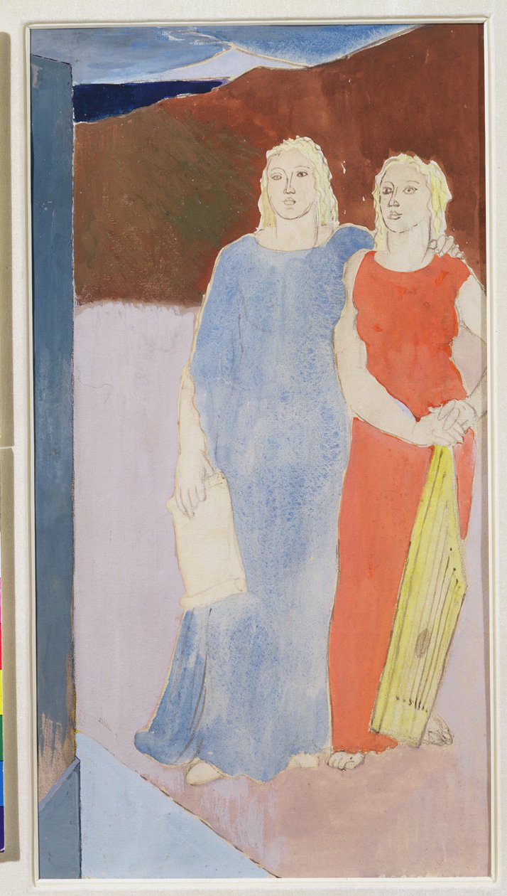 एक कवि के मकबरे पर दो मुशायरे, 1937 द्वारा ग्लिन वॉरेन फिल्पोट