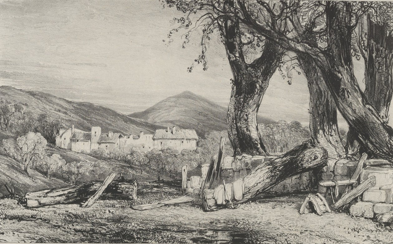 रोयाट का कण्ठ, 1831। द्वारा गोडेफ्रॉय एंगेलमैन