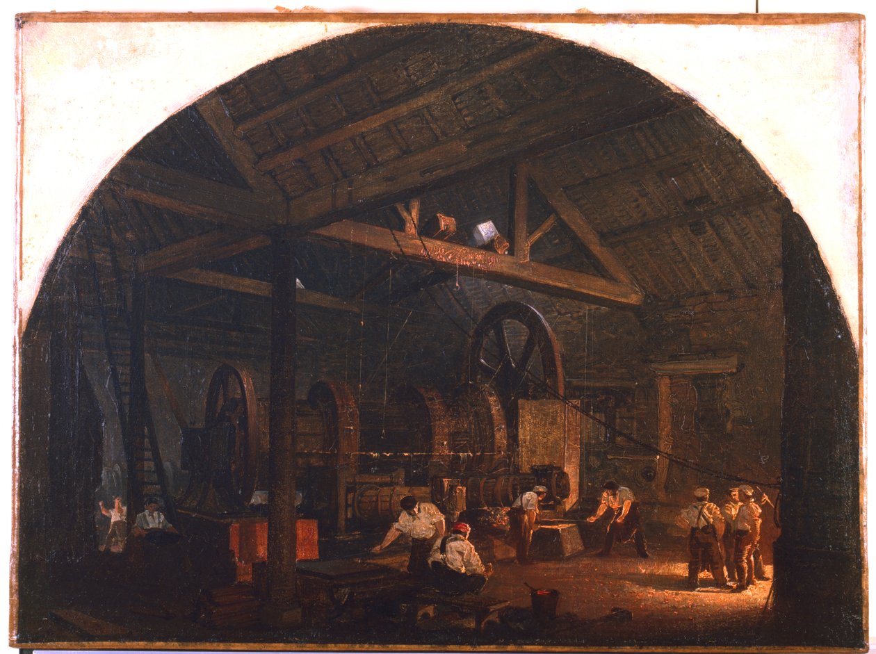 झुकाव फोर्ज, c1845-1866 द्वारा गॉडफ्रे साइक्स