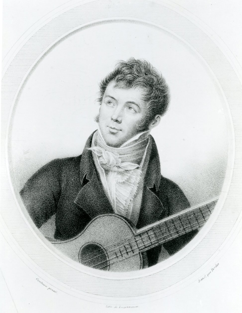 फर्नांडो सोर (1778-1839) c.1825 (लिथोग्राफ) द्वारा गॉटफ्रीड या गोडेफ्रो एंगेलमैन