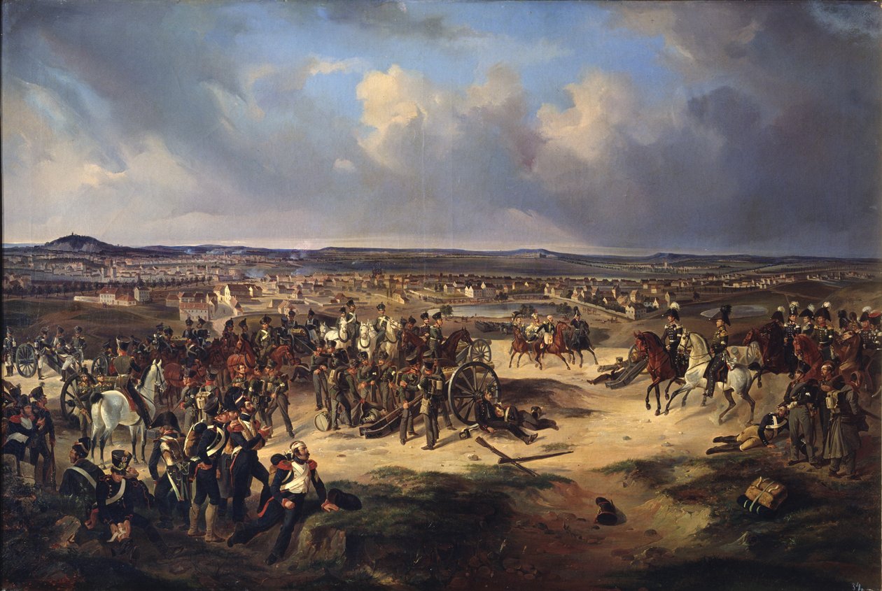 17 मार्च, 1814, 1834 को पेरिस की लड़ाई द्वारा गॉटफ्रीड विलेवल्ड