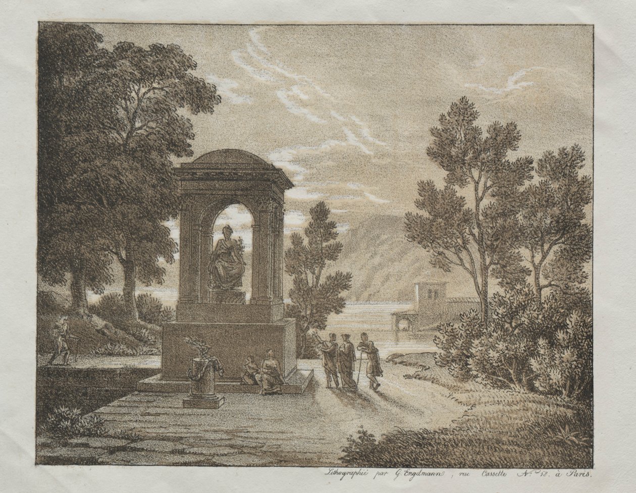 विभिन्न चित्रों जैसे क्रेयॉन, पेन, ब्रश ..., c का उपयोग करके लिथोग्राफ परीक्षणों की पुस्तक। 1816। द्वारा गॉटफ्रीड या गोडेफ्रो एंगेलमैन