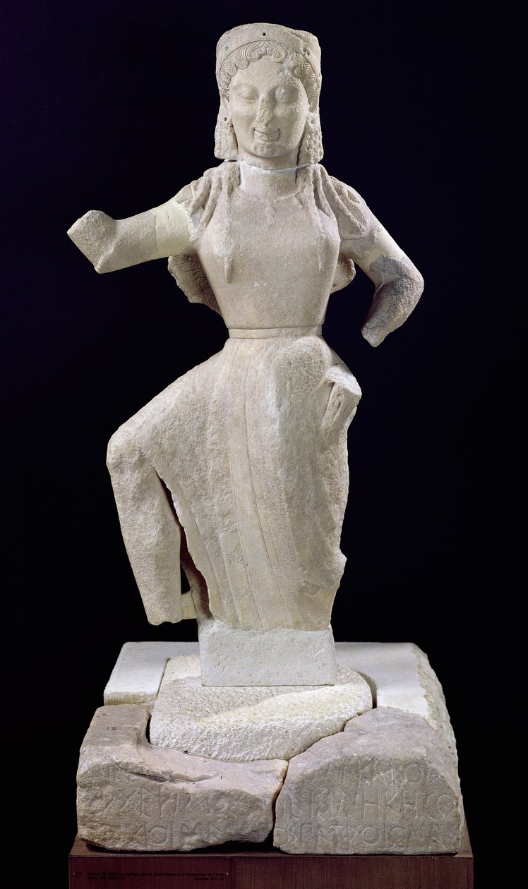 डेलोस से नाइके, c.550 ई.पू. द्वारा यूनानी