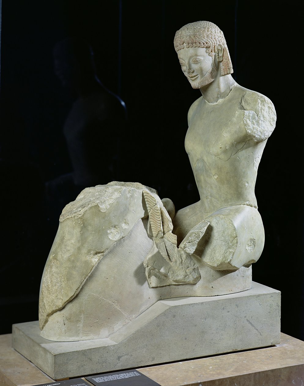 रैम्पिन राइडर, c.550-540 ईसा पूर्व (संगमरमर) द्वारा यूनानी