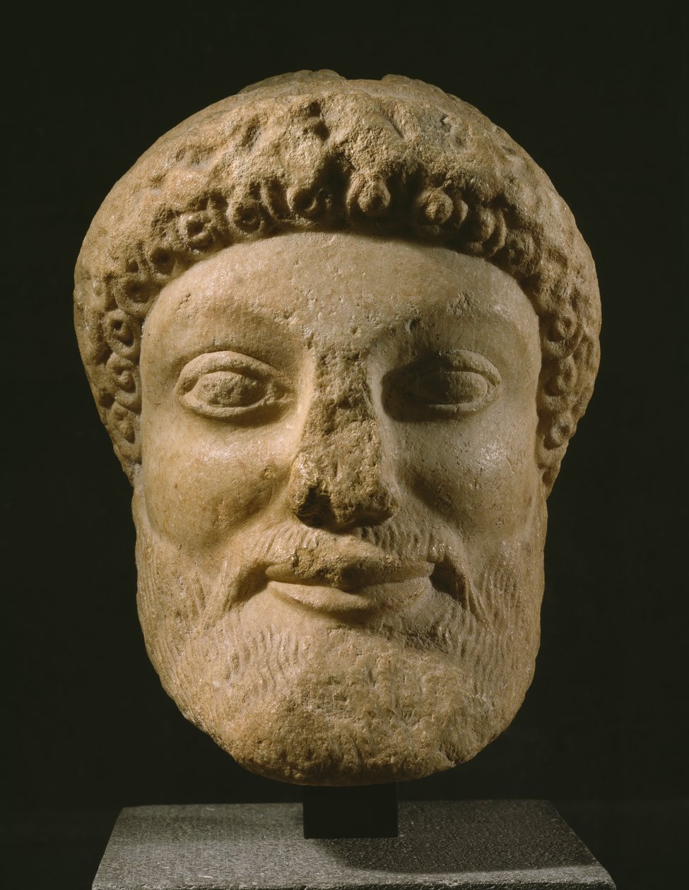 डायोनिसस, एटिका के प्रमुख, c.480-460 ईसा पूर्व (संगमरमर) द्वारा यूनानी